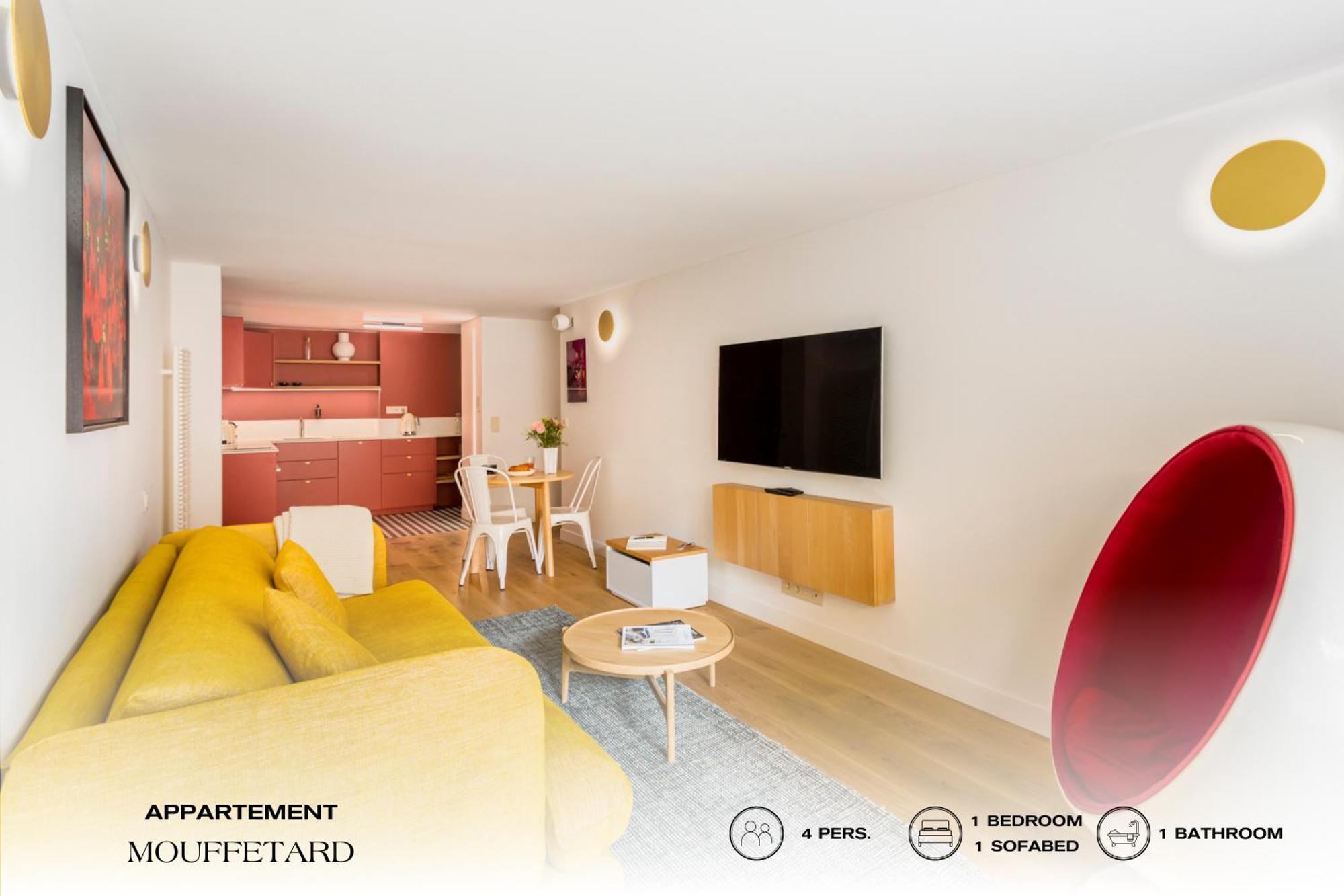 Appartement 01 - Mouffetard